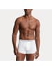 POLO RALPH LAUREN Stretch Cotton Trunk 3-Pack Unterhosen. in Blau/rot/weiß