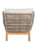 ebuy24 Sonnenliege Terracina Braun 87 x 190 cm