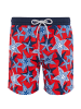 Threadbare Badehose Starfish in Red