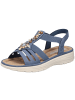 rieker Schnürschuh in blau
