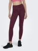 Only Play Sportleggings in Windsor Wine