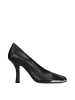 Burberry Schwarz Leder High Absatz Pumps