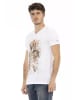 Trussardi Action Weiß Baumwolle T-Shirt