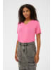 Kaffe T-Shirt kurzarm KAfrida Regular fit in Pink Power