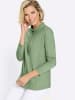 Sieh an! Langarm-Shirt in eucalyptus