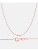 Diamant L'éternel Halskette aus 585 Roségold in Roségold