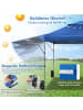 COSTWAY Pop Up Pavillon 3x3m in Blau