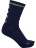 Hummel Hummel Socks Elite Indoor Multisport Unisex Erwachsene Atmungsaktiv Feuchtigkeitsabsorbierenden in MARINE/DUCK GREEN