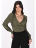 faina Women Bodysuit in green