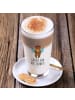 Mr. & Mrs. Panda Latte Macchiato Glas Bär Zahnfee mit Spruch in Transparent