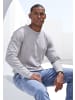 John Devin Langarmshirt in blau / grau