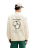 Marc O'Polo MOP Club '67  Football Sweater in White Cotton