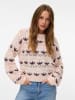 Vero Moda Strickpullover in Pink Dogwood
