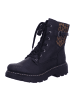 rieker Damen Winterschuhe warm HWK Damen Stiefel in Schwarz
