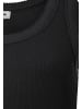 More & More schmales, geripptes Basic-Tanktop in black