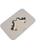 Mr. & Mrs. Panda Badteppich Pinguin Liebe ohne Spruch in Grau Pastell