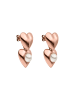 PURELEI Ohrringe My Heart in Rosegold