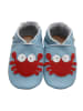 Yalion Baby Krabbelschuhe aus Leder, weiche Lauflernschuhe mit rutschfester Sohle 