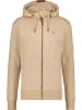 alife and kickin Kapuzensweatjacke TrasherAK A in sepia melange