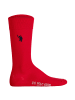 U.S. Polo Assn. Socken 3er Pack in Marine/Royalblau/Rot