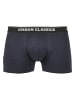 Urban Classics Boxershort in white/navy/black