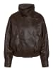 Noisy may Kunstlederjacke in Demitasse1