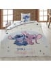 Lilo & Stitch Lilo & Stitch Baumwoll-Mix Bettwäsche für Kinder 140 × 200 cm mit in Weiß
