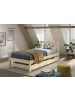 58 aufm Kessel EINZELBETT Karolina Kiefer 90x200 mit Rolllattenrost und Schubladen