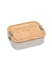 Lässig Lässig Brotdose Kinder - Edelstahl Lunchbox, Bamboo Adventure