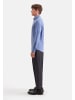 Seidensticker Flanellhemd Slim in Mittelblau