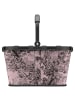 Reisenthel Carrybag - Einkaufskorb (cord dark matcha) in jaquard rose