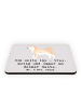 Mr. & Mrs. Panda Magnet Akita Inu Freund mit Spruch in Grau Pastell