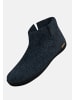 glerups Boots Naturkautschuksohle Schwarz in Denim