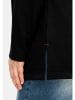 sheego Sweatshirt in schwarz