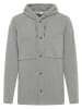 DreiMaster Herren Sweatjacke in Grau Melange