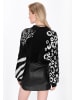 myMo ROCKS Women Sweater in black offwhite