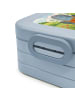 Mr. & Mrs. Panda Bento Box Pinguin & Maus Wanderer Design mit Sp... in Blau Pastell