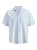 JACK & JONES PLUS Popelin Hemd in Celestial Blue