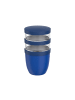 Mepal Lunchpot Ellipse in 500 ml + 2x 200 ml in Vivid Blue