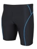 Aquarti Badehose in schwarz/blau