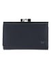 Golden Head Polo Geldbörse RFID Schutz Leder 14 cm in marineblau