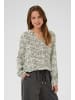 Kaffe Langarm-Bluse KAditte Regular fit in Black Oyster/Turtledove Animal