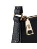 Lazarotti Bologna Leather Pochette Schultertasche Leder 22 cm black