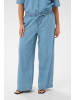 KAFFE curve Casual Hose KCjada Loose fit in Medium Blue Chambray