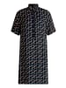 Betty Barclay Hemdblusenkleid mit Aufdruck in Dark Blue/Brown