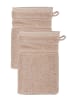 Erwin Müller Waschhandschuh 2er-Pack Karlsruhe in beige