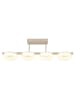 Globo lighting Deckenleuchte "ZARA" in beige