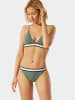 Schiesser Bikini-Hose Aqua Californian Dream in khaki