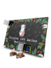 Mr. & Mrs. Panda Advents-Teekalender Panda Shopping mit Spruch in Kreidetafel