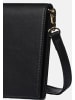 Marc Ellis Schultertasche in BLACK AND GOLD